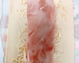 Foto del paso 2 de la receta: Hojaldre de jamón, queso y sobrasada