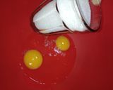 صورة لخطوة 1 من وصفة كيكة البرتقال بنة و طراوة رووعة 🍊