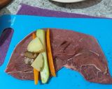 Foto del paso 3 de la receta: Rollitos de bistec con verduras
