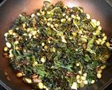 Foto del paso 1 de la receta Habas de soja germinada con kale y hamburguesa de pollo