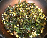 Foto del paso 1 de la receta: Habas de soja germinada con kale y hamburguesa de pollo
