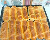 Foto langkah ke 7 dari resep Roti Cheese roll mozzarella kesukaan Baby Queen 🥰.