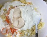 Foto del paso 4 de la receta Ensaladilla de manzana y palitos de cangrejo