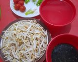 Foto langkah ke 1 dari resep Mie Goreng Udang Bakso Homemade ala Jesslyn Orlane 🍜🔥.