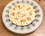 A picture of step 6 of ★ Banana maple custard pie★.
