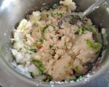 A picture of step 1 of Matar stuffed kachori made in Airfryer/Healthy recipe.