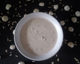 A picture of step 6 of Makhana kheer.