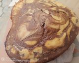 A picture of step 10 of Marble cake.