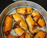 A picture of step 13 of Chocolate Walnuts Rugelach without oven.
