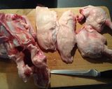A picture of step 1 of Duck Breasts with Orange and Star Anise.
