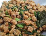 Foto langkah ke 3 dari resep Orek Tempe Cabe Ijo.