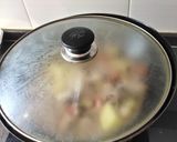 A picture of step 1 of Chicken Stew.