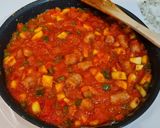 Foto del paso 5 de la receta Pisto con salchichas frescas