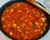 Foto del paso 5 de la receta: Pisto con salchichas frescas