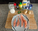 Foto del paso 1 de la receta: Salmón al horno con salsa de yogurt