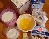 Pas rețetă Clătite cu cacao și mascarpone 1 fotografie