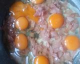 Cukorborsó főzelék tükör tojással recept fázis 3 fotója