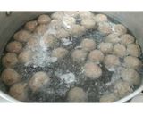 Foto langkah ke 3 dari resep Bakso daging sapi.