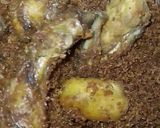 Foto langkah ke 4 dari resep Ayam bumbu serundeng kelapa.