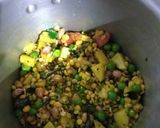 મિક્સ કઠોળ કાઠીયાવાળી ખીચડી (Mix Kathol Khichdi Recipe In Gujarati) રેસીપી સ્ટેપ3ફોટો