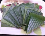 Hình bước làm 1 của món Bánh giò