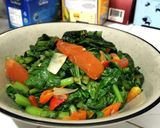 Foto langkah ke 4 dari resep Sayur sawi hijau.