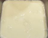 A picture of step 5 of Almond Tofu with Fruit Cocktail.