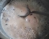 A picture of step 2 of Kerala style palada payasam.