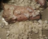 A picture of step 2 of Rib and Rice.