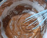 Foto langkah ke 3 dari resep Bolu Cokelat Mini (Tanpa Mixer Tanpa Oven Takaran Sendok).