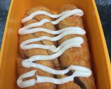 Foto langkah ke 6 dari resep Roti Gulung Sosis Keju.