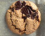 A picture of step 6 of Chunky Chocolate and hazelnut cookies - can be vegan.