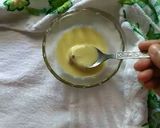 A picture of step 1 of Rasgulla in Rabri.