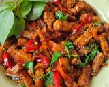Foto langkah ke 4 dari resep Orek Tempe Kemangi.