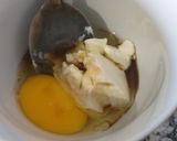 Foto del paso 1 de la receta: Mug cake limón y chips de choco (sin azúcar, manteca ni aceite)