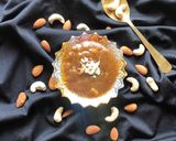 A picture of step 6 of Amaranth halwa with jaggery.