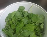Foto langkah ke 1 dari resep Yamien Bayam Manis (sehat tanpa msg, pewarna, dan pengawet).