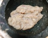 Hình bước làm 1 của món Chả Cá Cuộn Củ Hành Lá