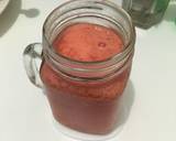 Watermelon punch langkah memasak 3 foto
