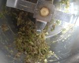 A picture of step 1 of Besan sandwich.