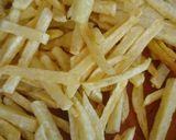 Foto del paso 1 de la receta: Papas fritas con queso cheddar y cebolla de verdeo