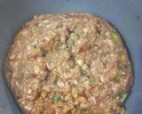 A picture of step 1 of Pork Dumplings.