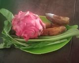 Foto langkah ke 1 dari resep 328.Smooties buah naga sayur... Segerr.