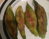 A picture of step 3 of Stuffed karela (bitter gourd).