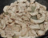 Őszi gorgonzolás csirkecomb recept fázis 3 fotója