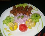 A picture of step 3 of Bihari boti.