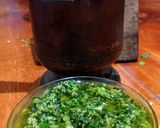 Foto del paso 4 de la receta: Pesto hecho en mortero