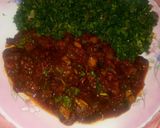 A picture of step 5 of Beef stir fry.