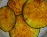 A picture of step 2 of Brinjal Fry.