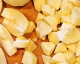 A picture of step 1 of Bundt Apple Cake.